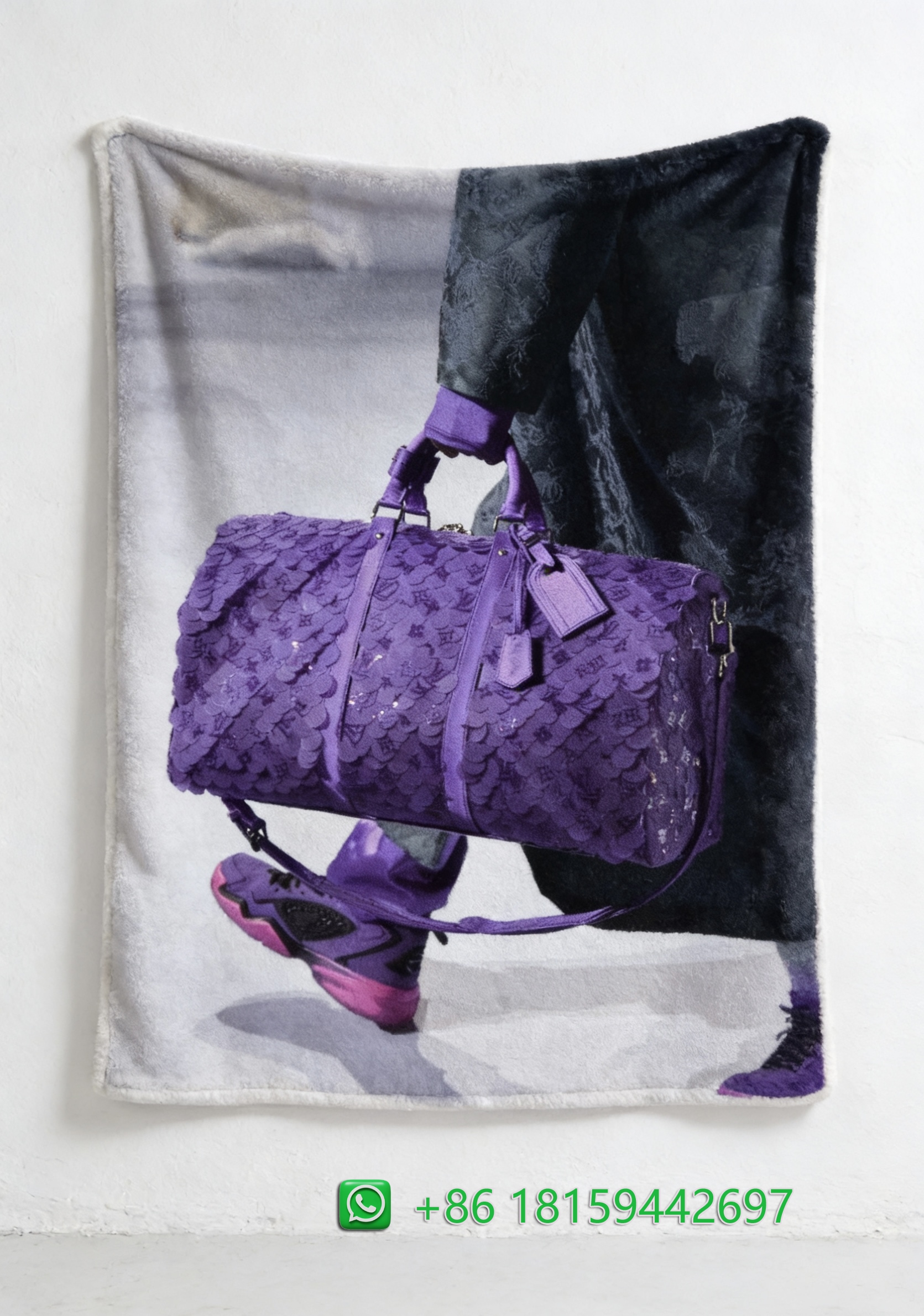 Louis Vuitton Throw Blankets